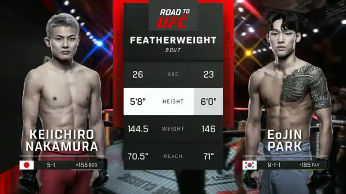 中村京一郎 vs. パク・オジン