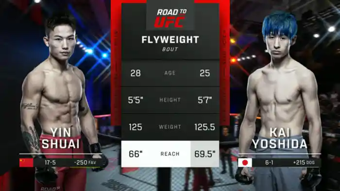 イン・シュアイ vs. 吉田開威