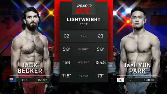 ジャック・ベッカー vs. パク・ジェヒョン