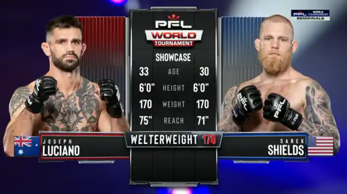 ジョセフ・ルシアーノ vs. サレク・シールズ