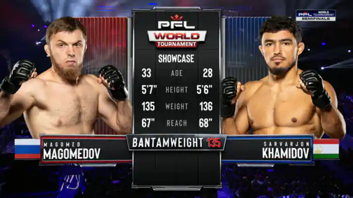 マゴメド・マゴメドフ vs. サルバドン・ハミドフ