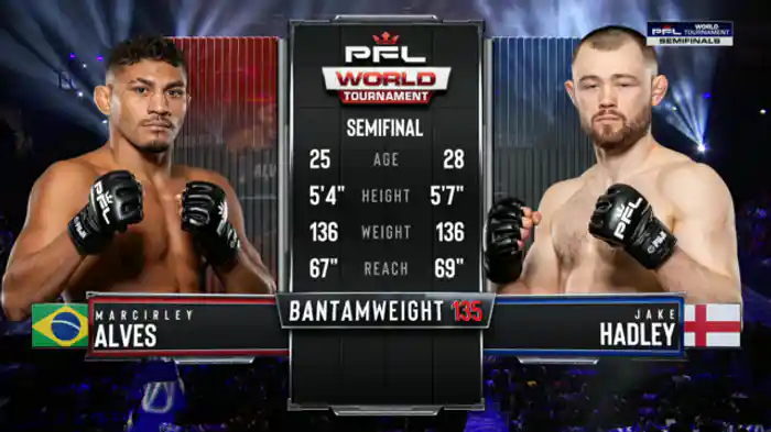 マルシレイ・アウベス・ダ・シウバ vs. ジェイク・ハドリー