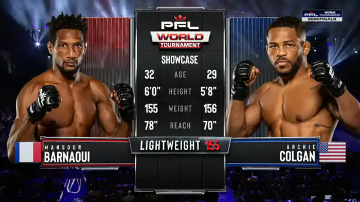 マンスール・ベルナウイ vs. アーチー・コルガン