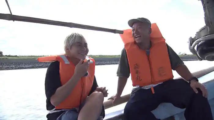 無人島キャンプ編突入 伝統漁法で食料調達