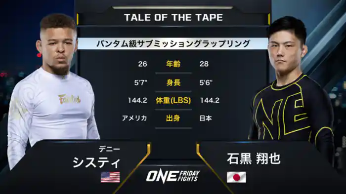 デニー・システィ vs. 石黒 翔也