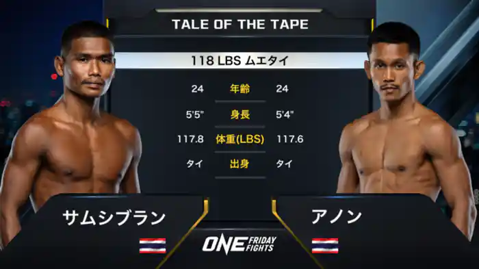 サムシブラン vs. アノン