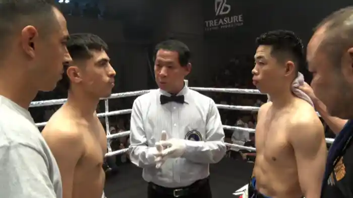 細川兼伸 vs. エイドリアン・アルバラード(米)