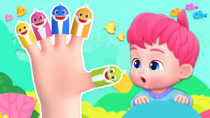 なかよし サメのかぞく/Shark Finger Family