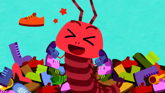 ムカデのくつ/Centipede's 100 Shoes