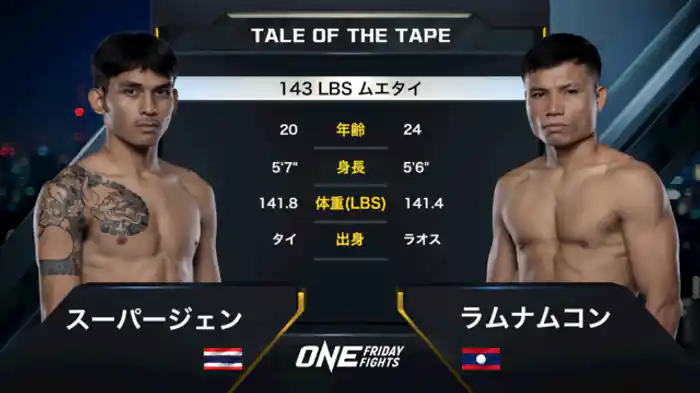 スーパージェン vs. ラムナムコン