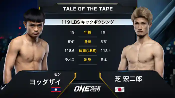 モン vs. 芝宏二郎