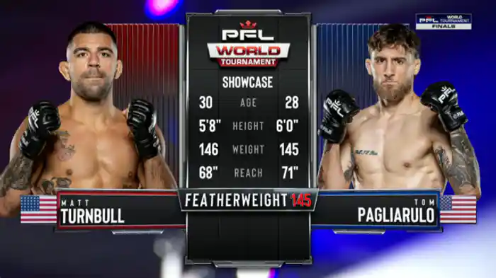 マット・ターンブル vs. トム・パリアルーロ