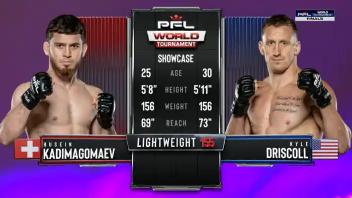 フセイン・カディマゴマエフ vs. カイル・ドリズコル