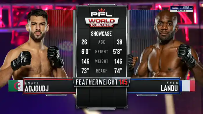 アザエ・ラジュウチ vs. イーブス・ランドゥー