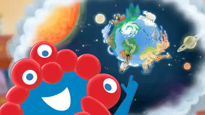 ミャクミャクとおっちゃん