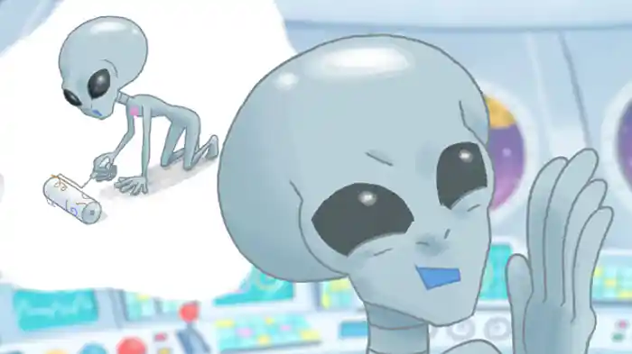 ミャクミャクと友達