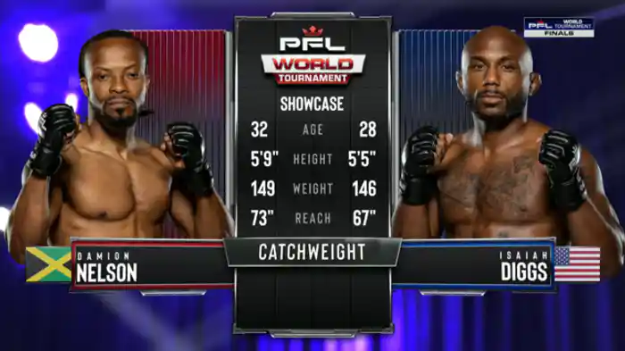 ダミアン・ネルソン vs. アイゼイヤ・ディッグス