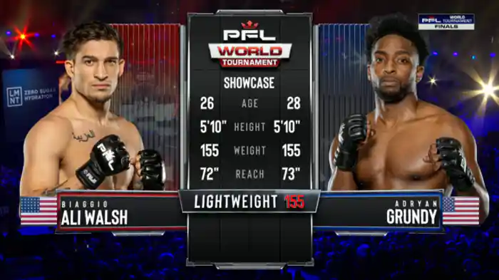 ビアッジョ・アリ・ウォルシュ vs. エイドリアン・グランディ