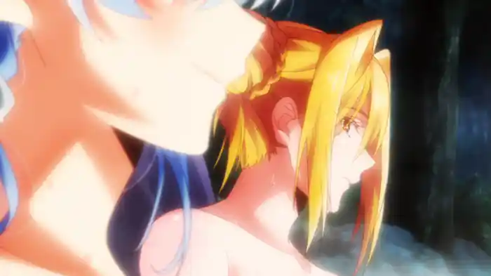 野生の温泉が現れた！