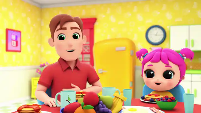 みんなであさごはん