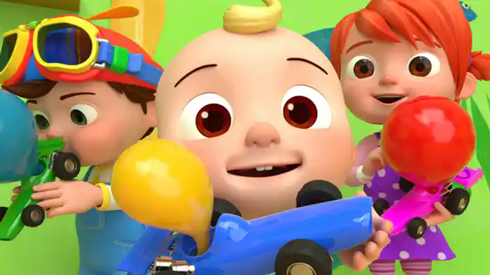 Toy Balloon Car Race