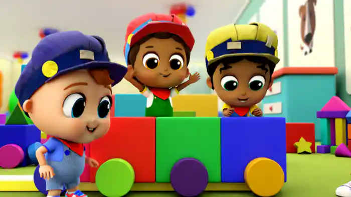 Construction Site Shapes And Colors