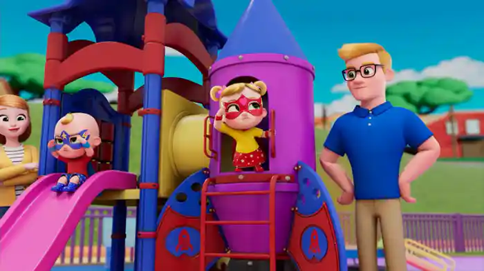 おたすけ！スーパーヒーローに変身