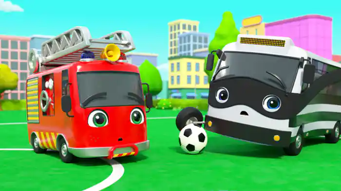 バスターとスカウトききゅうをおいかける