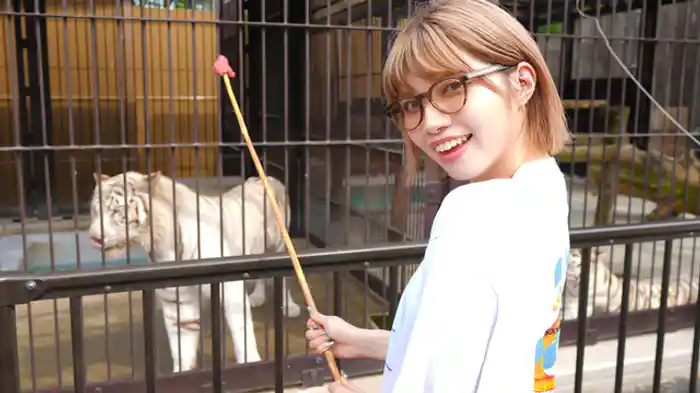 東武動物公園編で動物触れ合い体験