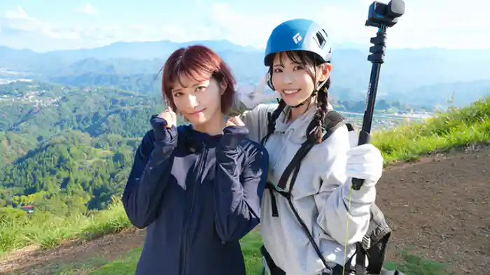 パラグライダー体験 ゲスト葵いぶき