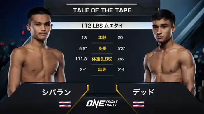 シパラン vs. デッド