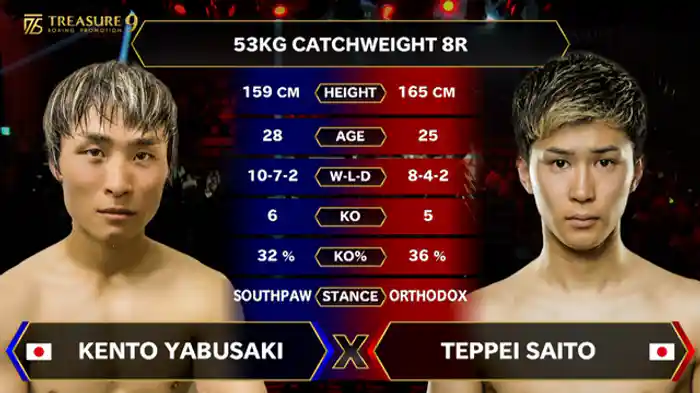 齋藤 哲平 vs. 藪崎 賢人