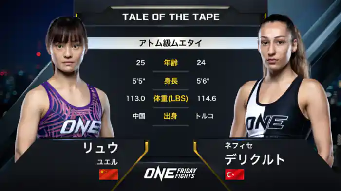 リュウ・ユエル vs. ネフィセ・デリクルト