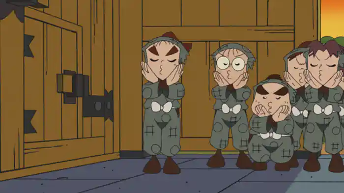 怪しい合言葉の段