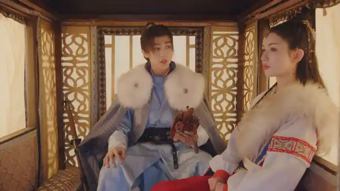 雪の夜に2人きり