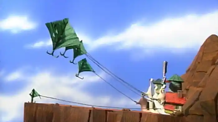 ジャムの凧あげ