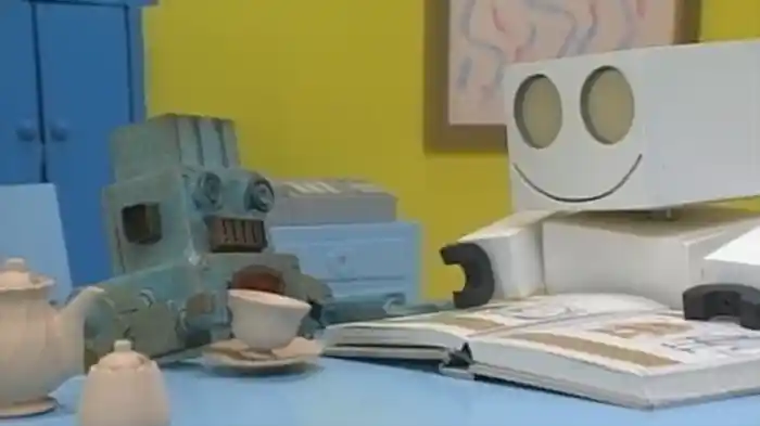 よみがえったブリキロボ