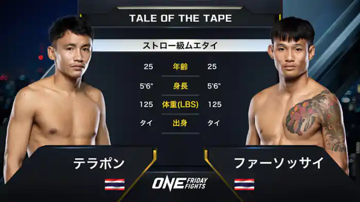 テラポン vs. ファーソッサイ