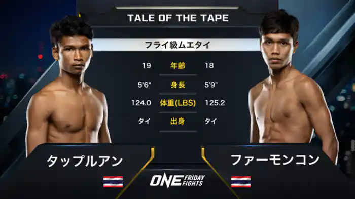 タップルアン vs. ファーモンコン