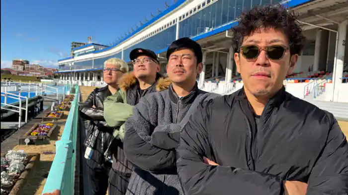 木村魚拓、ウシオ、マリブ鈴木、岡野陽一