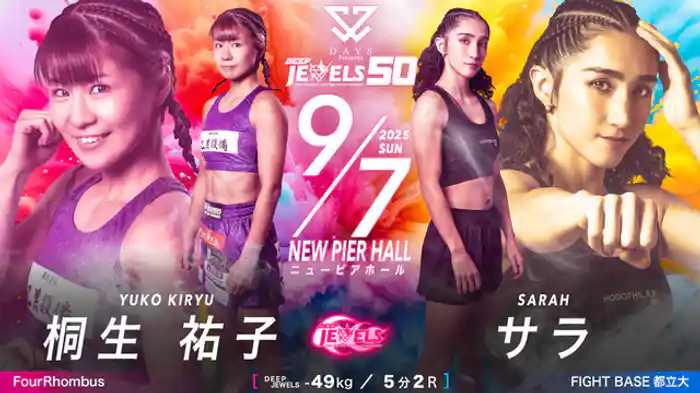 桐生 祐子 VS サラ