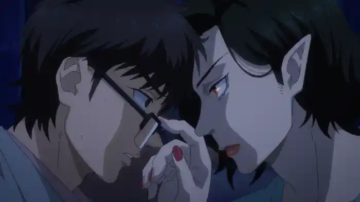 迫られる吸血鬼