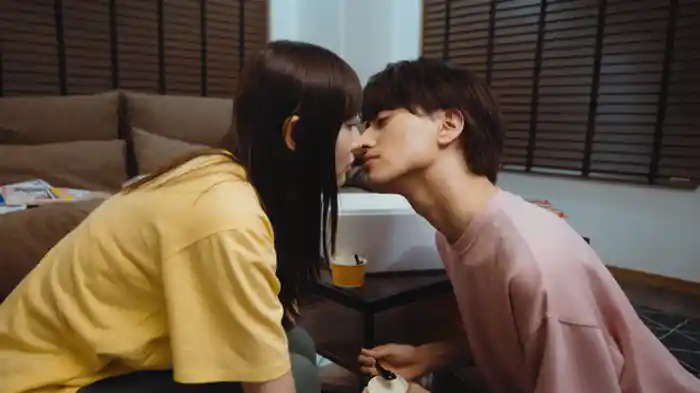 初めての味変キス