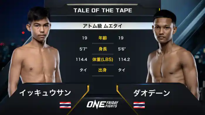 イッキュウサン vs. ダオデーン