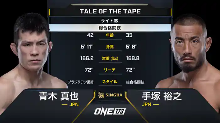 青木真也 vs.手塚裕之