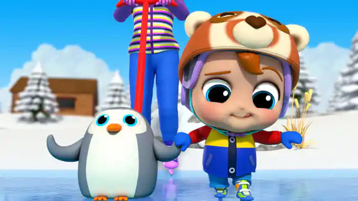 いっしょにスケートするとたのしいね