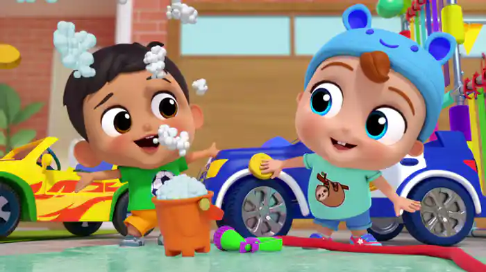 くるまをあらおう