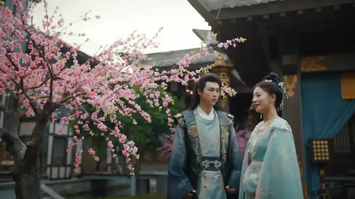 花園の穏やかなひととき