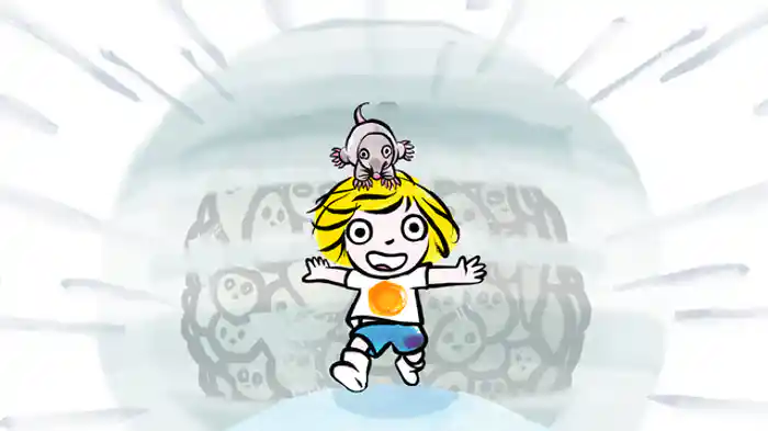 ふわふわのくものたま