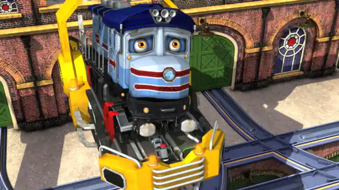 スキッパーと蒸気クレーン